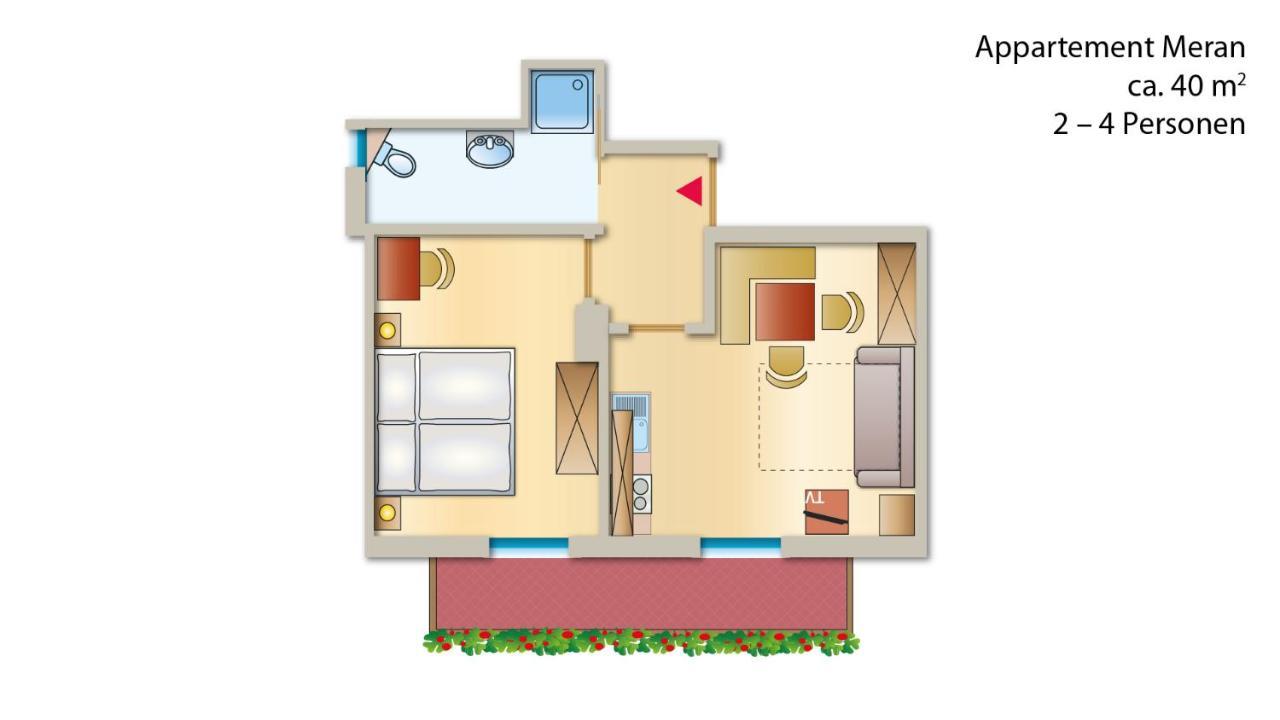 Appartamento Haus Sonnegg Marlengo Esterno foto